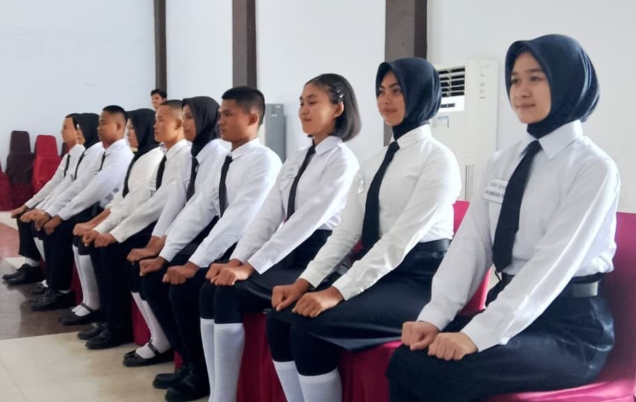 28 Calon Paskibraka Bengkulu Mulai Diklat, Tujuh Hari Dimatangkan Jelang HUT RI