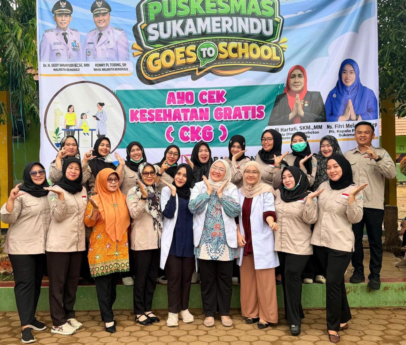 Puskesmas Sukamerindu Perluas CKG ke Sekolah, 2.500 Peserta Ikuti Layanan Perdana