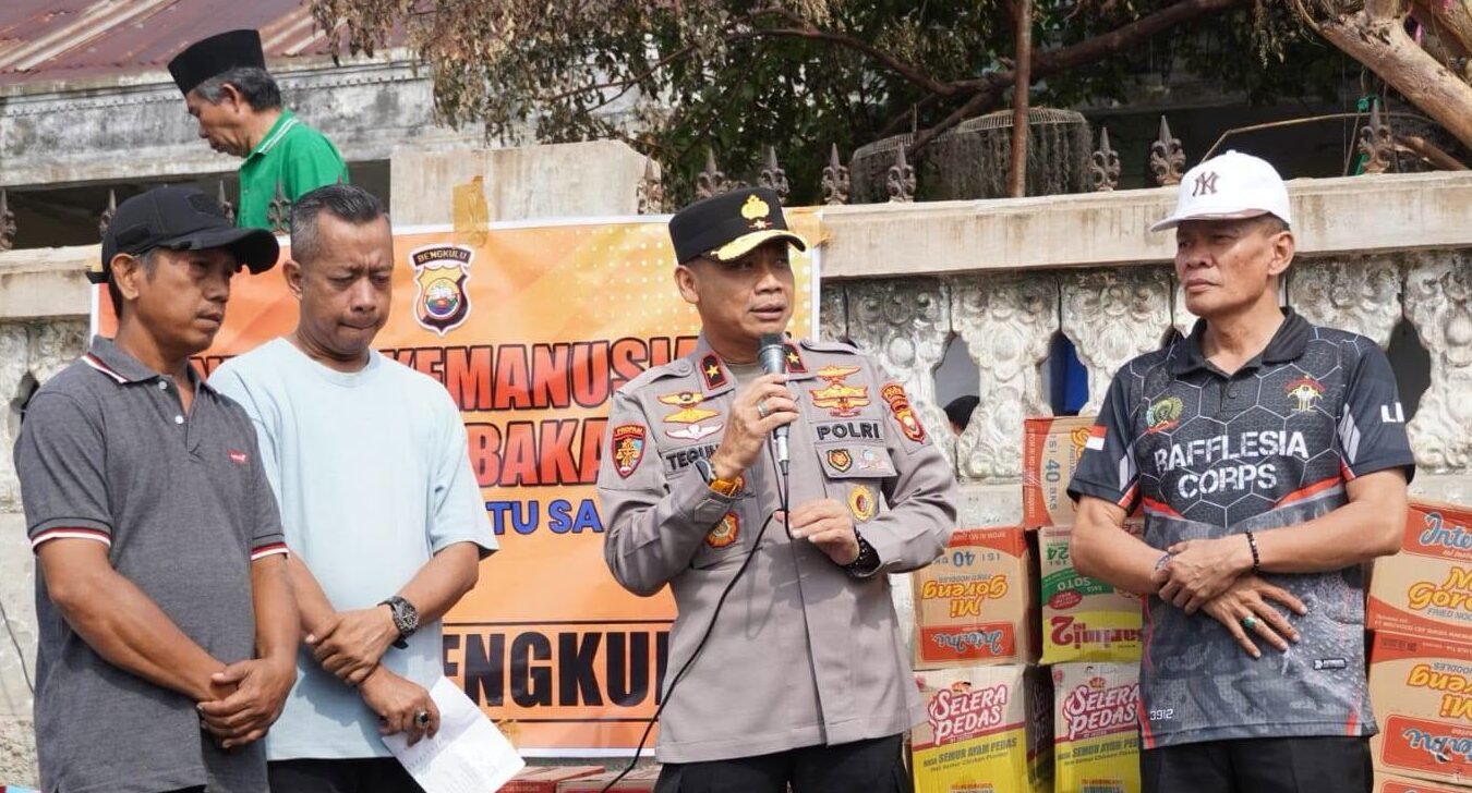 Wakapolda Bengkulu Tinjau Korban Kebakaran, Sinergi Bantuan untuk Pengungsi Diperkuat