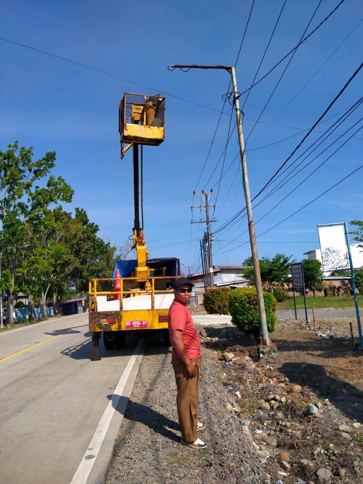 620 Lampu Jalan Terpasang, Program Bengkulu-ku Terang Benderang Terus Diperluas