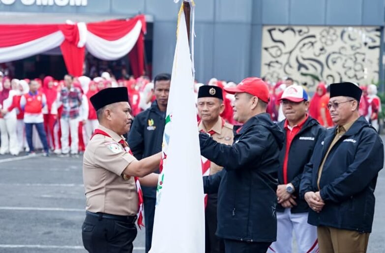 Kontingen Bengkulu Dilepas ke Jamnas XII, 340 Pramuka Siap Tampil di Cibubur