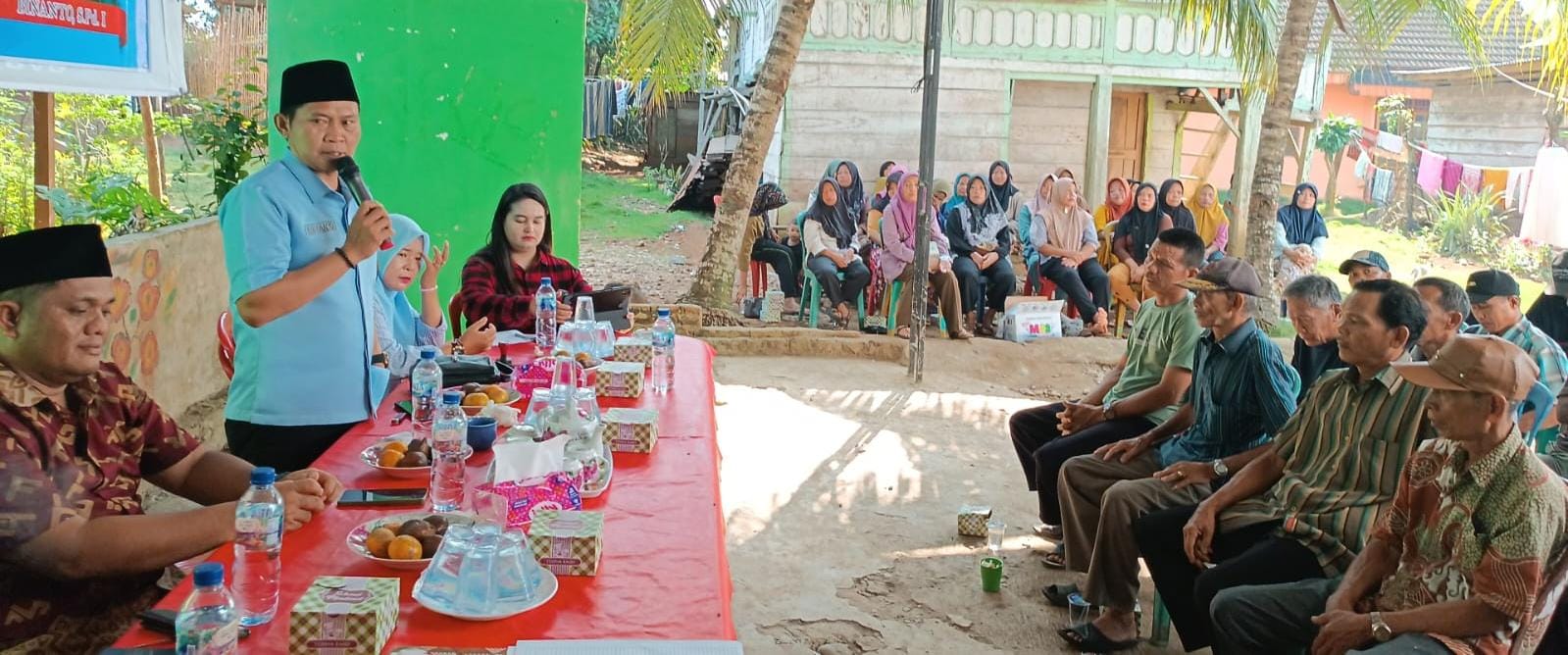 Binanto Serap Aspirasi Warga Desa Pandan, Infrastruktur dan Penambahan Tiang Listrik Jadi Prioritas