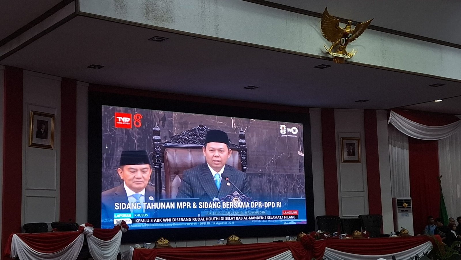 Pidato Sidang Tahunan MPR: Sultan Najamudin Dorong Daerah Jadi Kekuatan Utama