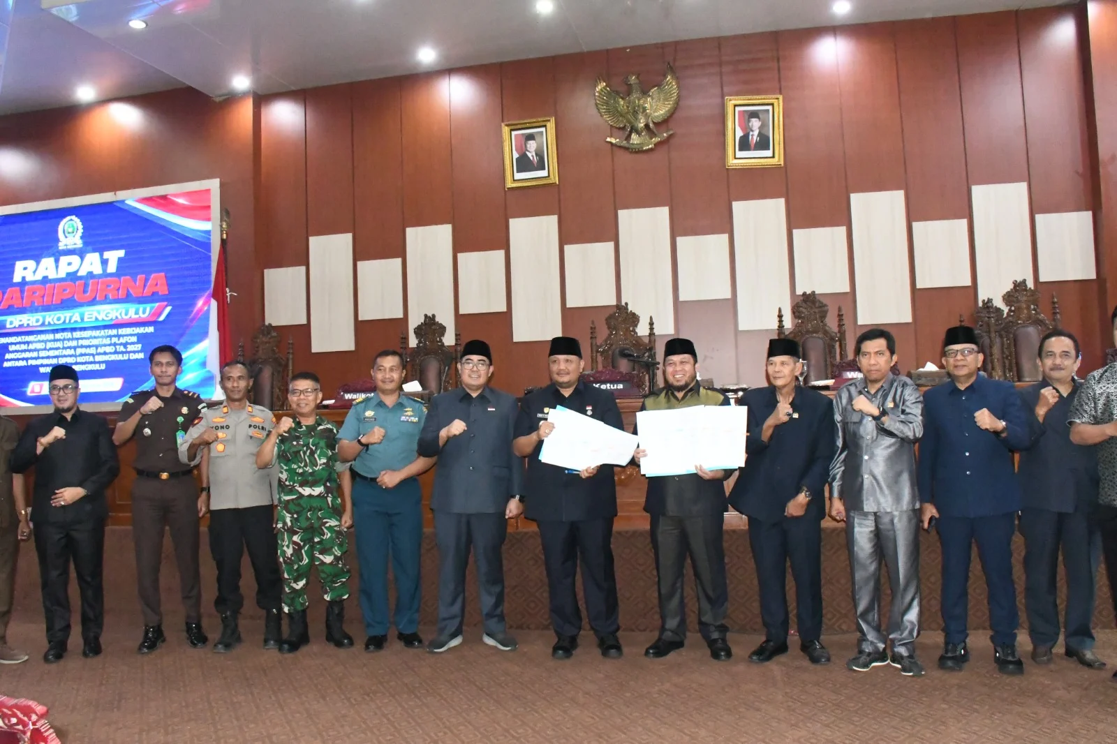 Pendapatan Kota Bengkulu Naik Rp35,87 Miliar, KUA-PPAS 2027 Disepakati