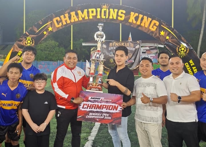 Pacinko FC Juara Bengkulu Champions King 2026, Sabet Piala KONI Provinsi Bengkulu