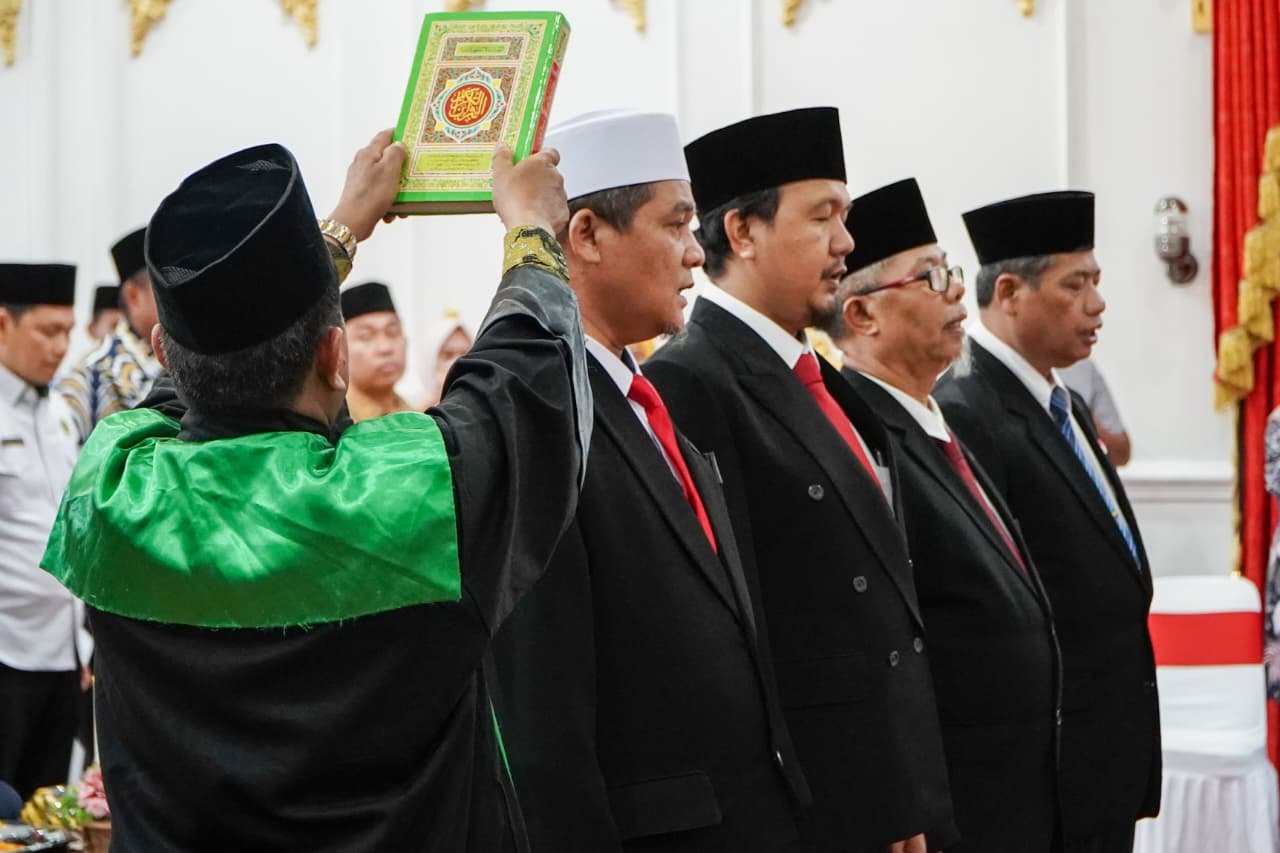 Helmi Hasan Lantik Pimpinan BAZNAS Bengkulu 2026–2031, Perkuat Pengelolaan Zakat