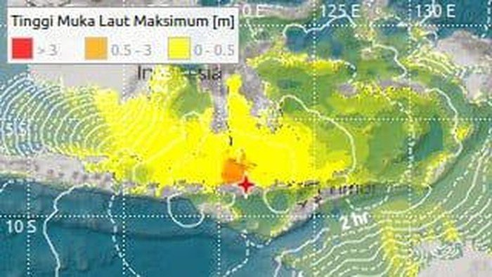 Gempa M 7 Guncang Nagekeo, Tsunami 0,94 Meter Tercatat di Ende