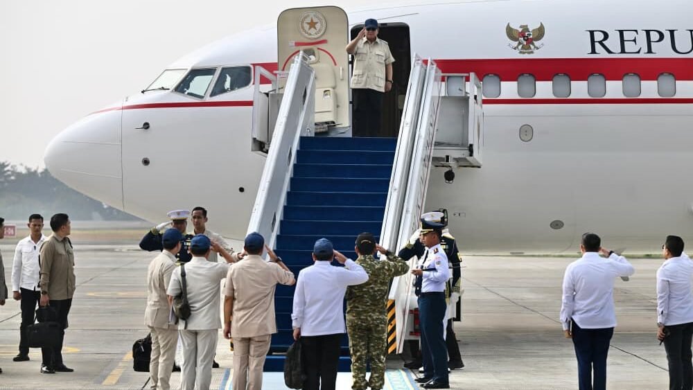 Prabowo Terbang ke Riau, Pastikan Karhutla Padam dan Pencegahan Diperkuat