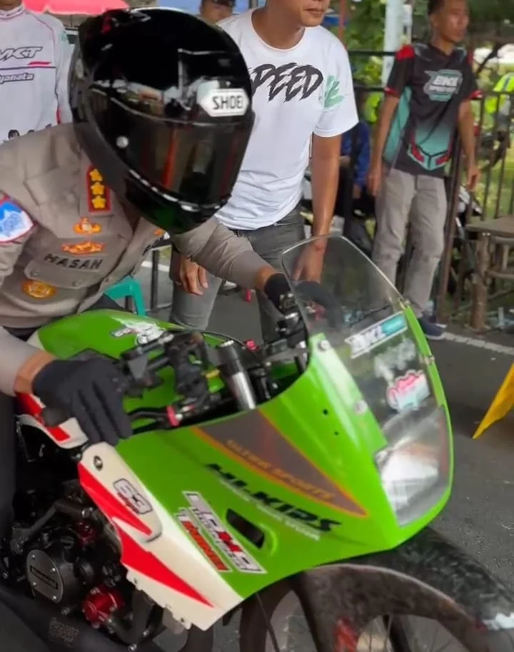 Dirlantas Polda Bengkulu Turun Balap dan Raih Dua Podium