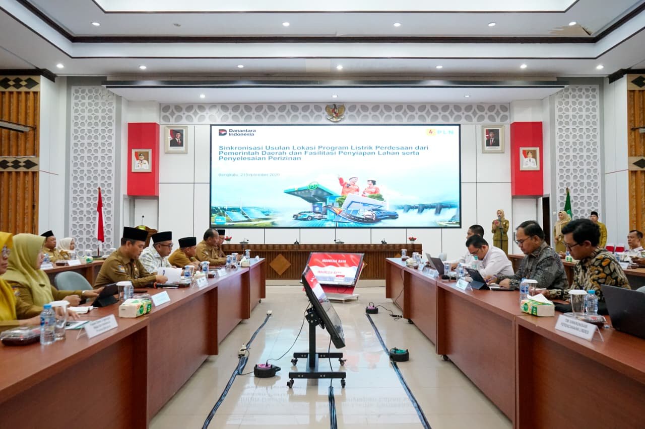 Sinkronkan 36 Lokasi Lisdes, Pemprov Bengkulu Pastikan Listrik Tepat Sasaran