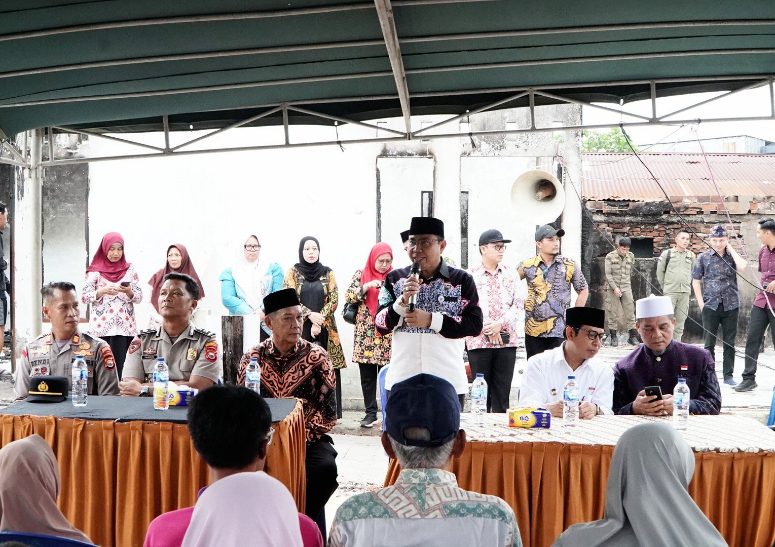 Janji Ditunaikan, 10 Rumah Korban Kebakaran Pengantungan Dibangun Kembali