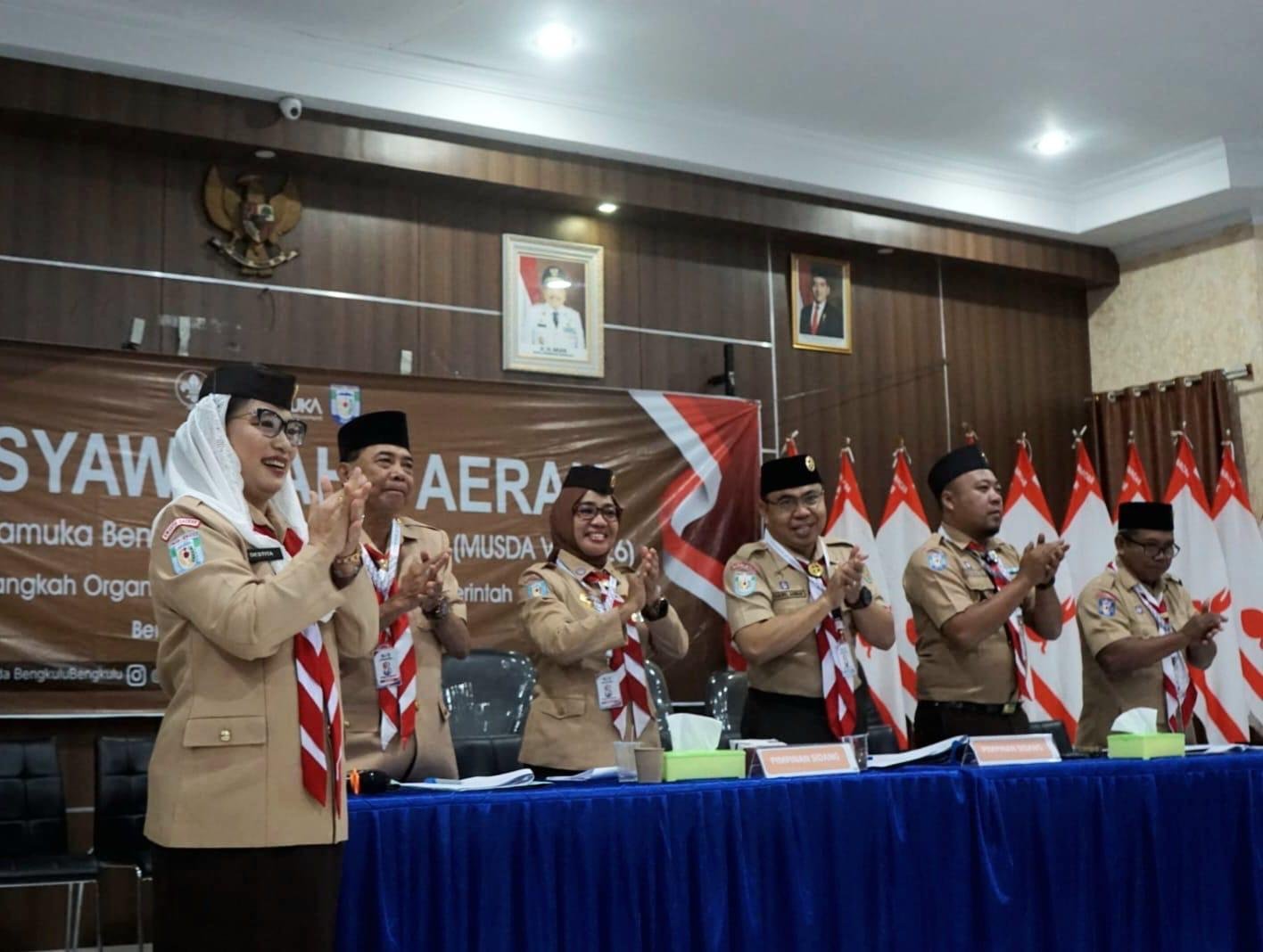 Musda Pramuka Bengkulu Tetapkan Destita sebagai Ketua Kwarda Baru Lewat Mufakat