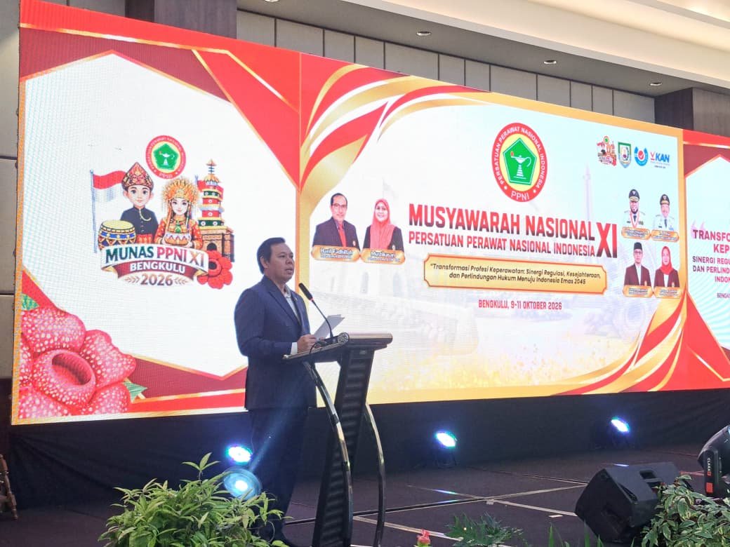 Ketua DPD RI Buka Munas XI PPNI, Ribuan Peserta Berpeluang Gerakkan Ekonomi Bengkulu