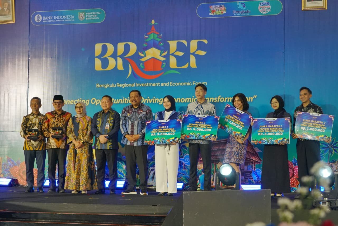 Kota Bengkulu Raih Best Investment Proposal 2026, Dedy Siapkan Karpet Merah Investor