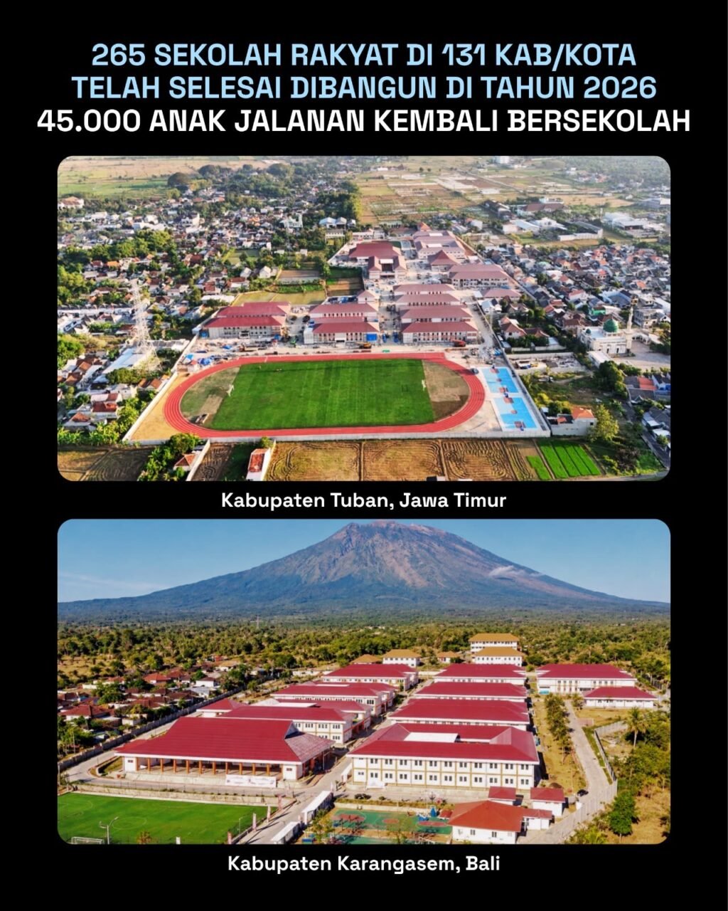 Teddy Indra Wijaya Ungkap 265 Sekolah Rakyat Rampung, 45 Ribu Anak Kembali Bersekolah
